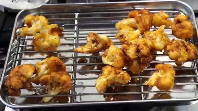 Chopped garlic sautéed in butter until aromatic and lightly golden brown