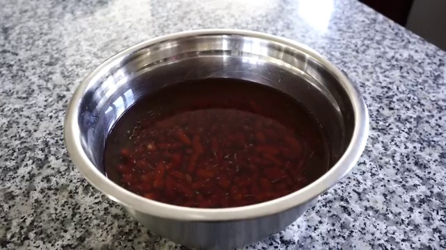 Plump soaked red kidney beans drained and rinsed thoroughly with fresh water