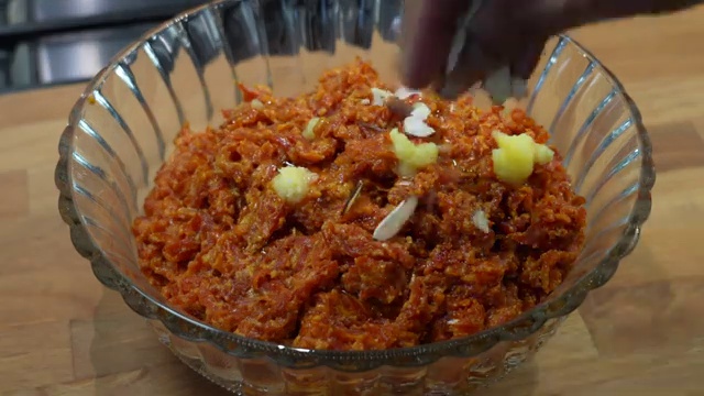 Traditional khoya or mawa milk solids used in classic Indian sweets